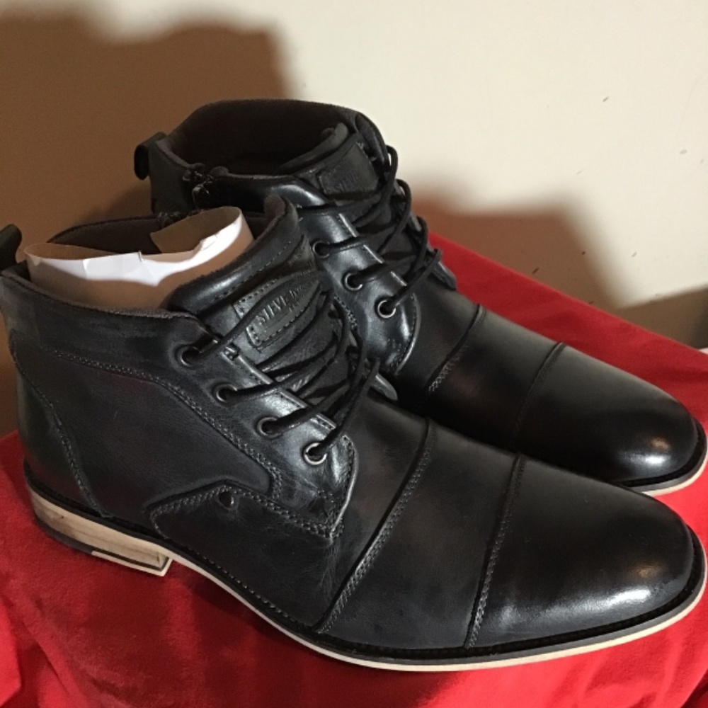 šSteve Madden, menās leather boots size 9.5, great condition, see photos š„ - Picture 2 of 6